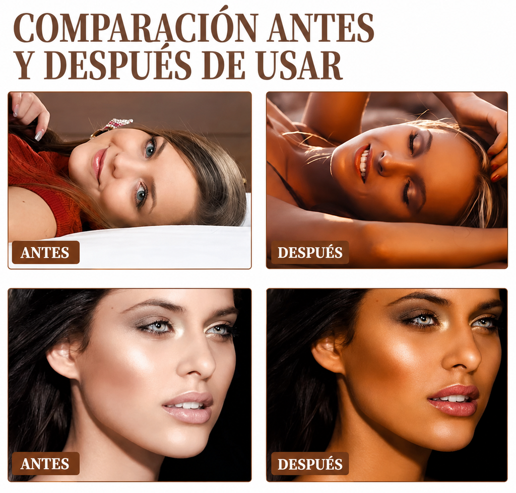 Sérum autobronceador 2 en 1