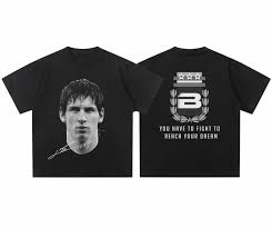 Camiseta Messi Negra