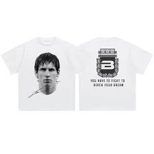 Camiseta Messi blanca